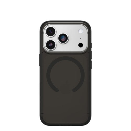 OtterBox Symmetry Clear MagSafe Series for Apple iPhone 17 Pro, Black Mist, black - No Retail Packaging