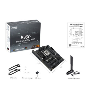 ASUS B850 MAX GAMING WIFI AMD B850 Socket AM5 ATX