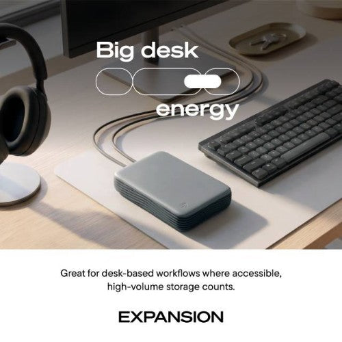 Seagate Expansion STNP4000400 external hard drive 24 TB 3.5" USB Type-C Grey