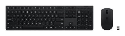 Lenovo 4X31R64350 keyboard Mouse included Home/Office RF Wireless + Bluetooth QWERTY UK English Grey