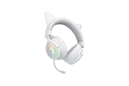 Razer Kraken Kitty V3 Pro - White Headset Wired & Wireless Head-band Gaming USB Type-A Bluetooth