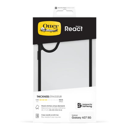 OtterBox React Samsung Galaxy A37 5G Black Crystal