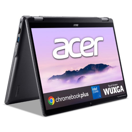 Acer Chromebook Enterprise 514 Plus Spin 514 convertible (CPE594-1N) - Intel Core 5, 8GB RAM, 256GB SSD, 14" WUXGA touchscreen, Chrome OS