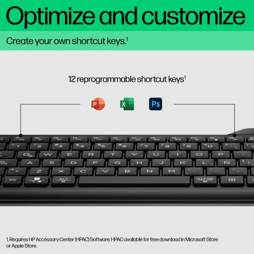 HP 460 Multi-Device Bluetooth Keyboard