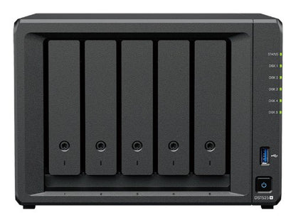Synology DiskStation DS1525neo+ NAS Desktop AMD Ryzen V1500B 4 GB DDR4 0 TB Synology DSM Black