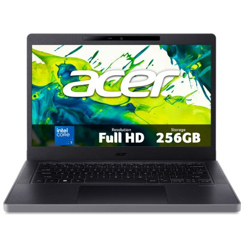 Acer TravelMate B5 14 laptop (TMB514-31-G2) - Intel Core 3, 16GB RAM, 256GB SSD, 14" Full HD display, Windows 11
