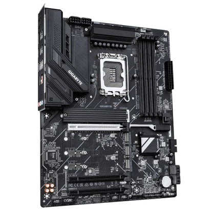 GIGABYTE Z890 D PLUS Motherboard - Supports Intel Core Ultra (Series 2) CPUs, 12+1+2 phases VRM, up to 9466MHz DDR5 (OC), 1xPCIe 5.0 M.2 + 3xPCIe 4.0 M.2, 2.5GbE LAN, USB 3.2 Gen 2