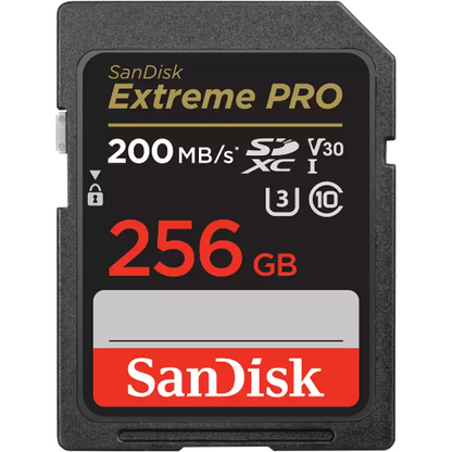 SanDisk Extreme PRO 256 GB SDXC UHS-I Class 10