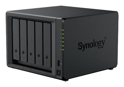 Synology DiskStation DS1525neo+ NAS Desktop AMD Ryzen V1500B 4 GB DDR4 0 TB Synology DSM Black
