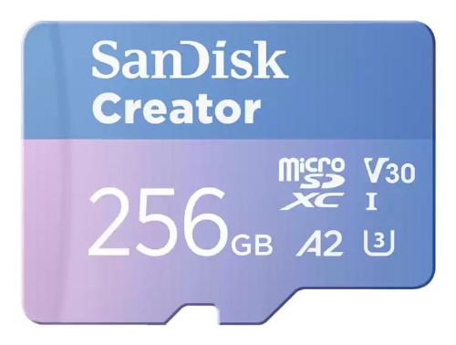 SanDisk Creator 256 GB MicroSDXC UHS-I Class 10