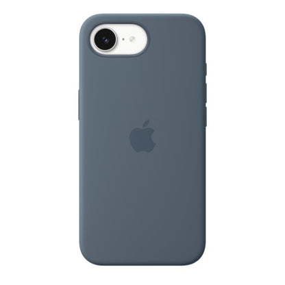 Apple iPhone 17e Silicone Case with MagSafe – Anchor Blue