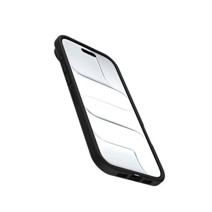 OtterBox React MagSafe Series for Apple iPhone Air, Black Crystal, transparent/black