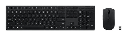 Lenovo 4X31R64350 keyboard Mouse included Home/Office RF Wireless + Bluetooth QWERTY UK English Grey