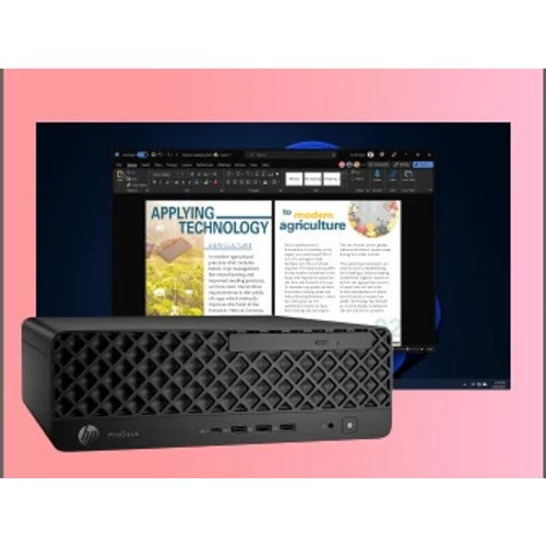 HP ProDesk 4 SFF G1i Desktop AI PC Intel Core Ultra 5 235 16 GB DDR5-SDRAM 512 GB SSD Windows 11 Pro Black