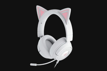 Razer RZ04-05350300-R3M1 headphones/headset Wired Head-band Gaming White