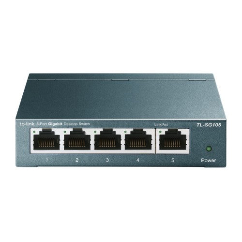 TP-Link TL-SG105 network switch Unmanaged L2 Gigabit Ethernet (10/100/1000) Black
