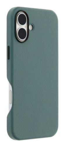 OtterBox Symmetry Series Cactus Leather for MagSafe for iPhone 16 Plus, Juniper Sprig