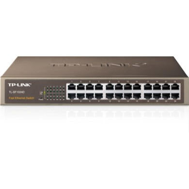 TP-Link TL-SF1024D network switch Unmanaged Fast Ethernet (10/100) Grey