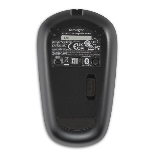 Kensington MY230 EQ Rechargeable Mouse – Wireless – Midsize