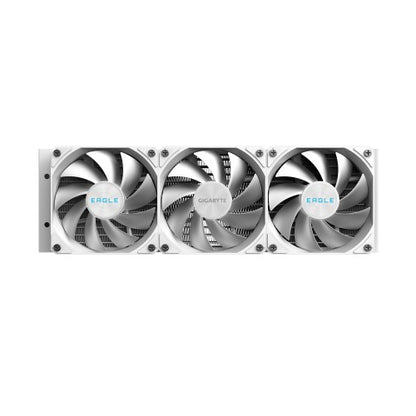 GIGABYTE EAGLE 360 ICE Liquid CPU Cooler - 3x120mm ARGB Fans, full-color LCD, DAISY-CHAIN, Intel LGA 1851 and AMD AM5 Compatible