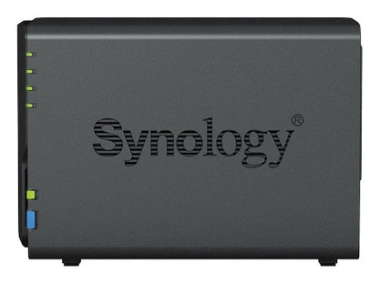 Synology DiskStation DS223 NAS Mini Tower Realtek RTD1619B 2 GB DDR4 12 TB HDD DiskStation Manager Black