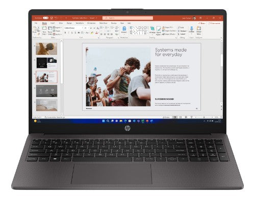HP 255 G10 AMD Ryzen™ 5 7530U Laptop 39.6 cm (15.6") Full HD 8 GB DDR4-SDRAM 256 GB SSD Wi-Fi 6 (802.11ax) Windows 11 Home Black