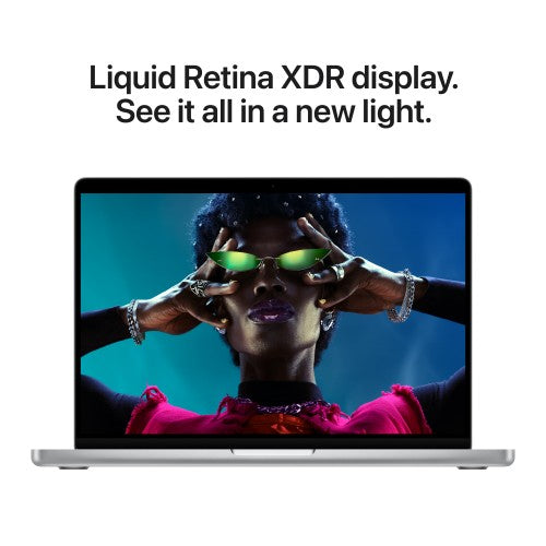 Apple MacBook Pro 14-inch : M5 chip with 10‑core CPU and 10‑core GPU, 16GB, 1TB SSD - Silver