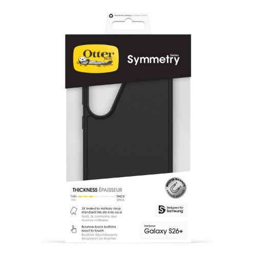 OtterBox Symmetry Magnets Series for Samsung Galaxy S26+, black