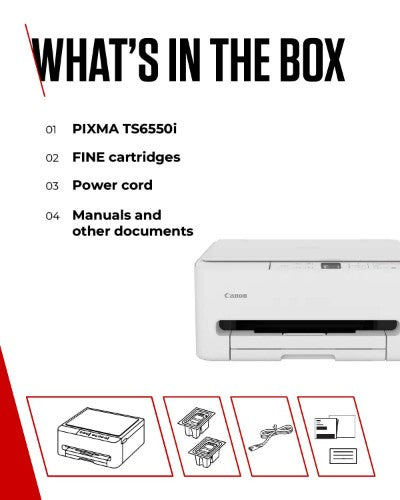 Canon PIXMA TS6550i Inkjet A4 1200 x 1200 DPI Wi-Fi