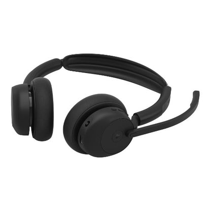 Jabra Evolve3 45 MS - USB-A with Dongle - Stereo (Charging Stand)