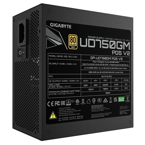 GIGABYTE UD750GM PG5 V2 Power Supply Unit