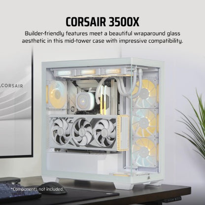 Corsair 3500X Midi Tower White