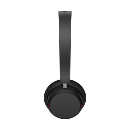 Lenovo 6550 Headset Wireless Head-band Office/Call center USB Type-C Bluetooth Black