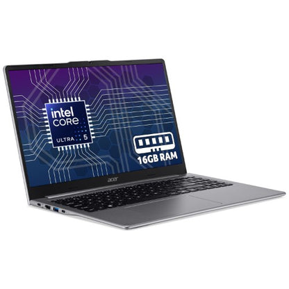 Acer Extensa 15 15 laptop (EXO15-71) - Intel Core Ultra 5, 16GB RAM, 512GB SSD, 15.6" Full HD display, Windows 11