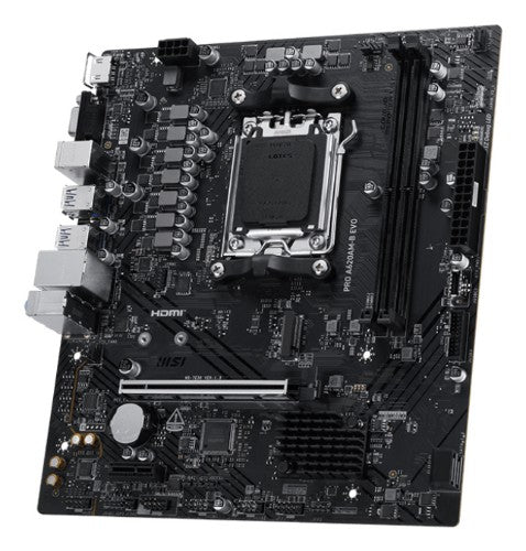 MSI PRO A620AM-B EVO motherboard AMD A620A Socket AM5 micro ATX