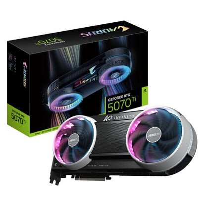 GIGABYTE AORUS GeForce RTX 5070 Ti INFINITY 16G Graphics Card