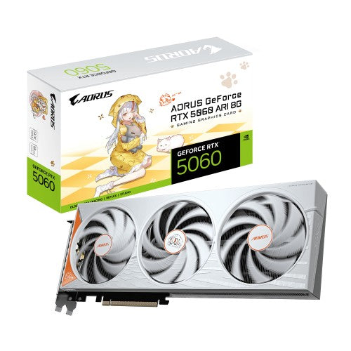 GIGABYTE AORUS GeForce RTX 5060 ARI 8G Graphics Card