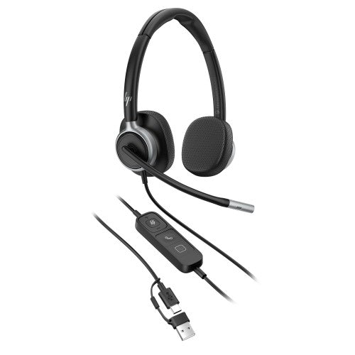 HP Poly Mission 615 Monaural USB Wired Headset