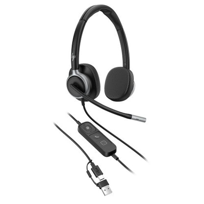 HP Poly Mission 615 Monaural USB Wired Headset