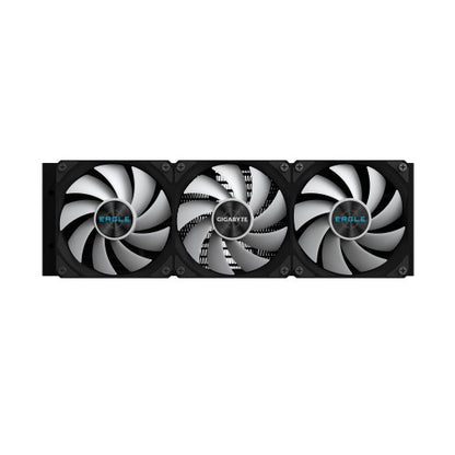 GIGABYTE EAGLE 360 Liquid CPU Cooler - 3x120mm ARGB Fans, full-color LCD, DAISY-CHAIN, Intel LGA 1851 and AMD AM5 Compatible