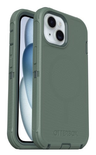 OtterBox Defender Series for MagSafe for Apple iPhone 17e/16e/15/14/13, Forest Ranger