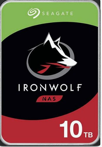 Seagate IronWolf ST10000VN000 internal hard drive 10 TB 7200 RPM 256 MB 3.5" Serial ATA III
