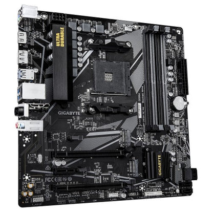 GIGABYTE B550M DS3H AC R2 Motherboard - AMD Ryzen 5000 CPUs, 5+3 Phases VRM, up to 4733MHz DDR4 (O.C.), 1xPCIe 4.0 + 1xPCIe 3.0 M.2, Wi-Fi 5, 1GbE LAN, USB 3.2 Gen 1