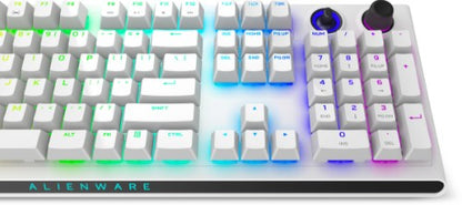 Alienware Tri-Mode AW920K keyboard Gaming USB + RF Wireless + Bluetooth White