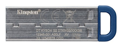 Kingston Technology DataTraveler 64GB Kyson 220MB/s Metal USB 3.2 Gen 1