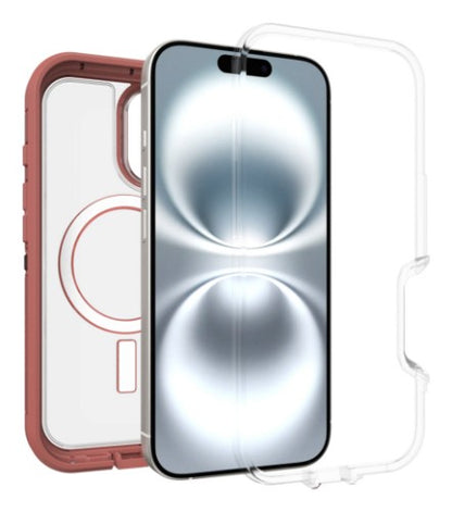 OtterBox Defender Series XT Clear for MagSafe for Apple iPhone 16, Dust Bowl