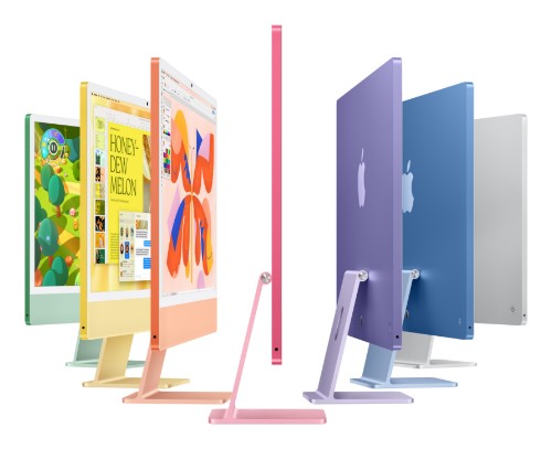 Apple iMac 24-inch with Retina 4.5K display: M4 chip with 10‑core CPU and 10‑core GPU, 16GB, 256GB SSD - Silver
