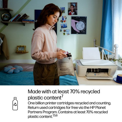 HP DeskJet 2922 Wireless All-in-One Color Printer