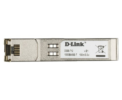 D-Link SFP 10/100/1000 BASE-T Copper Transceiver