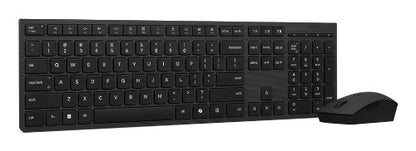 Lenovo 4X31R64350 keyboard Mouse included Home/Office RF Wireless + Bluetooth QWERTY UK English Grey